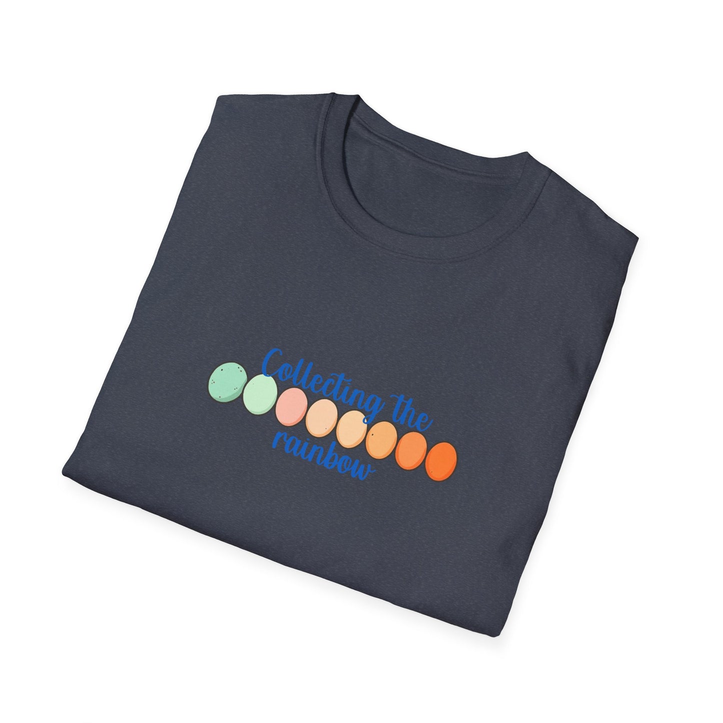 Collecting the Rainbow - colored egg tee