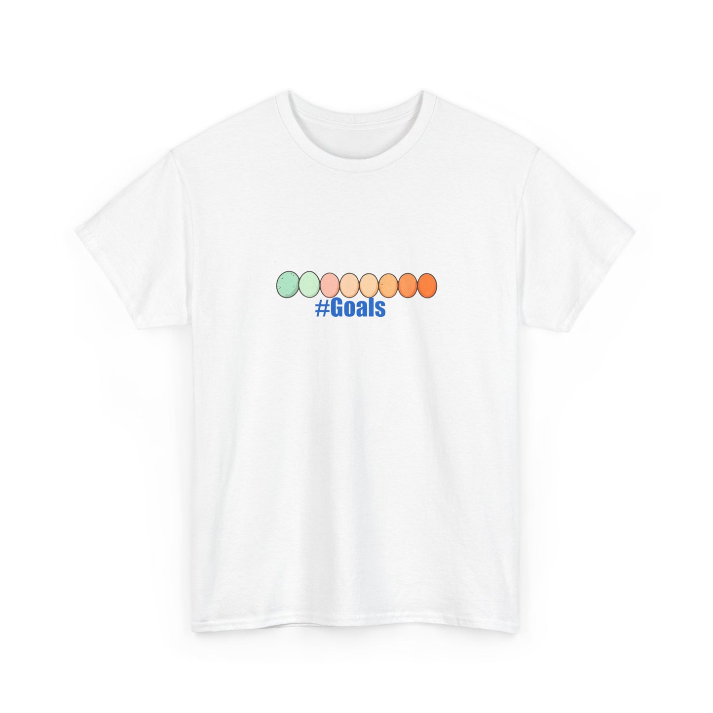 '#Goals' rainbow eggs t-shirt