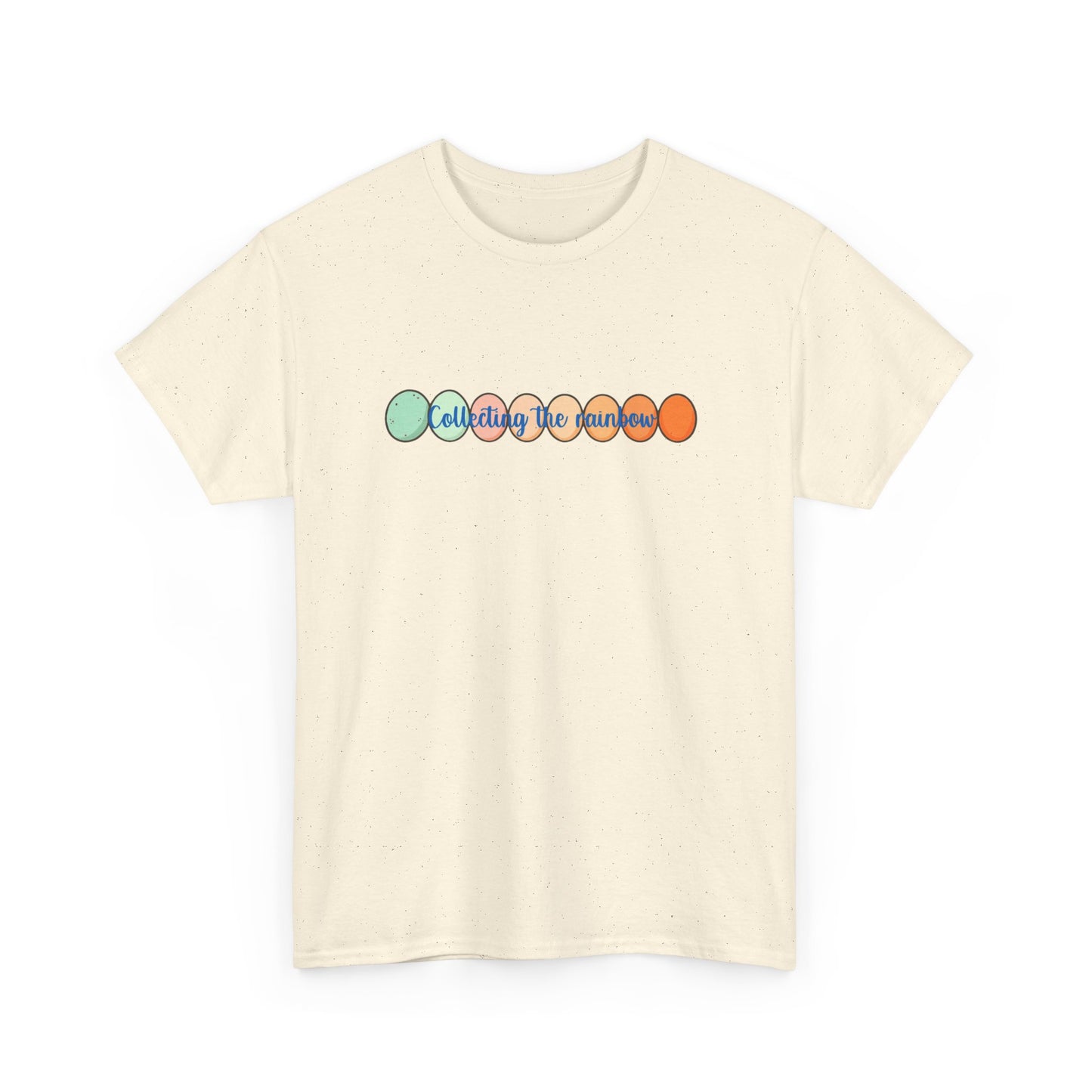 Retro Rainbow Egg Tee