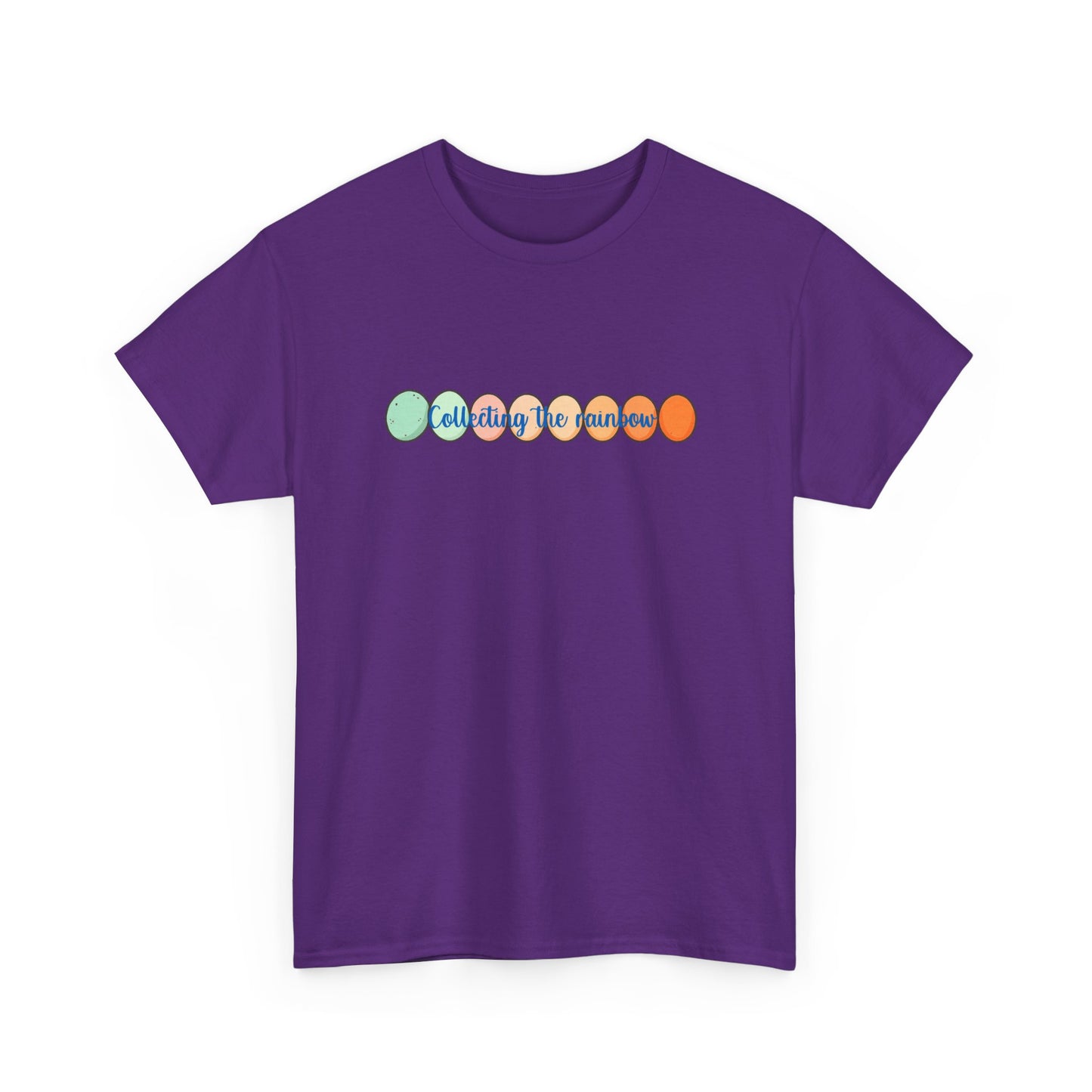 Retro Rainbow Egg Tee