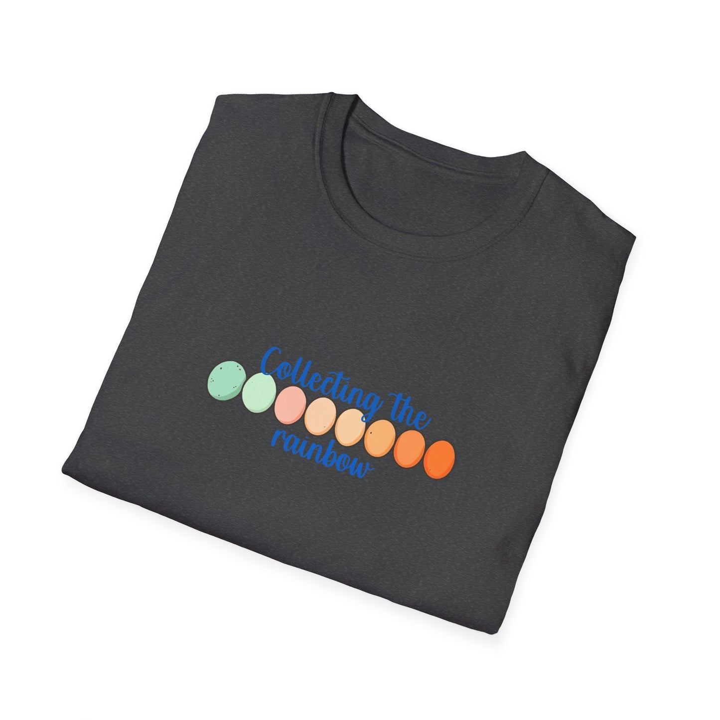 Collecting the Rainbow - colored egg tee