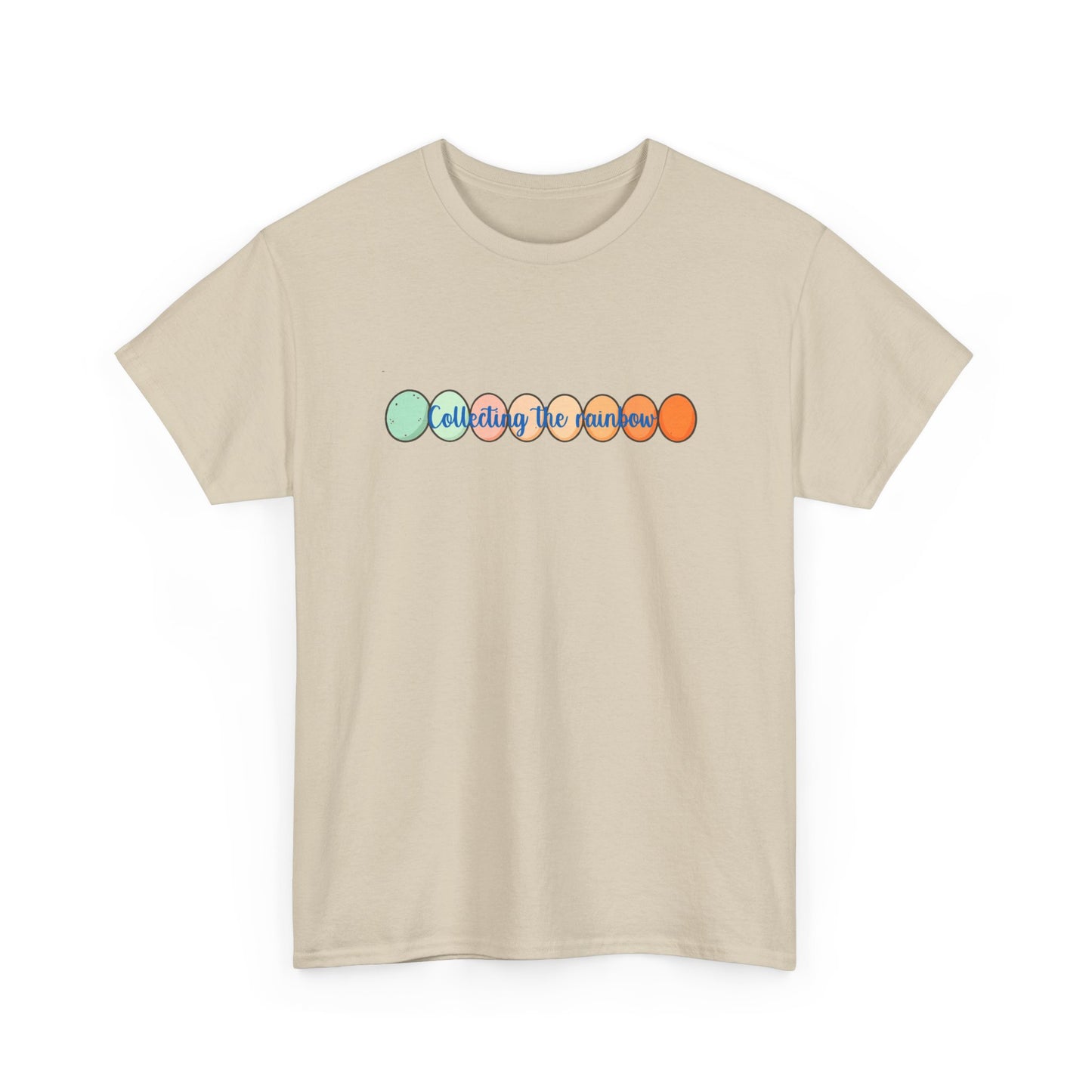 Retro Rainbow Egg Tee