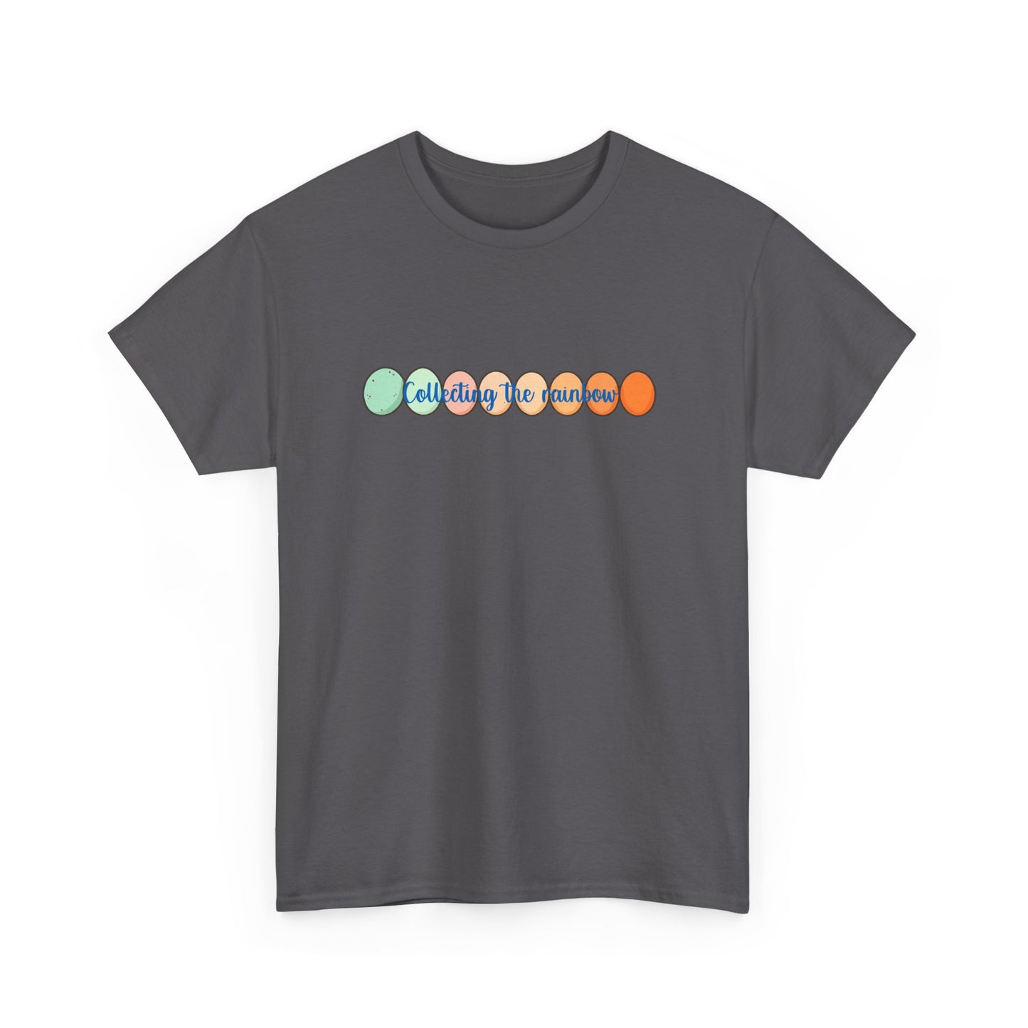 Retro Rainbow Egg Tee