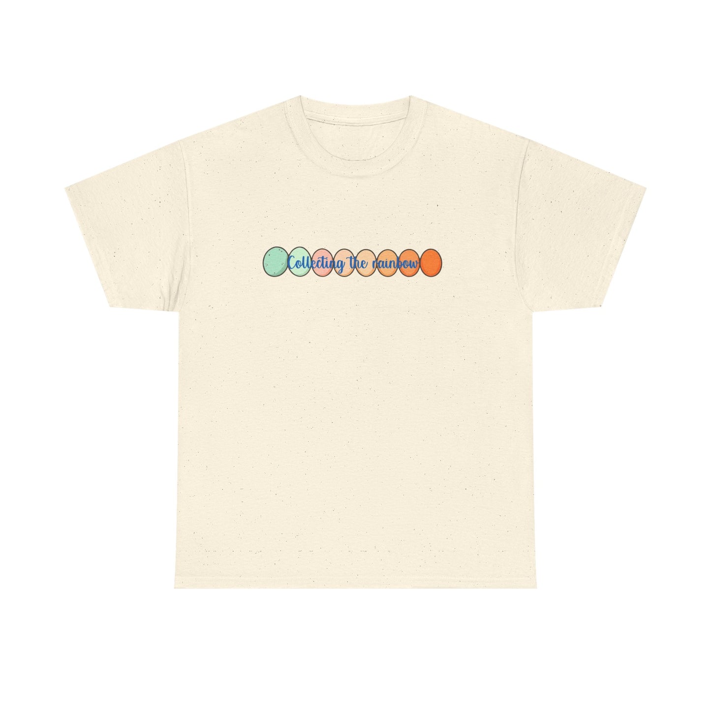 Retro Rainbow Egg Tee