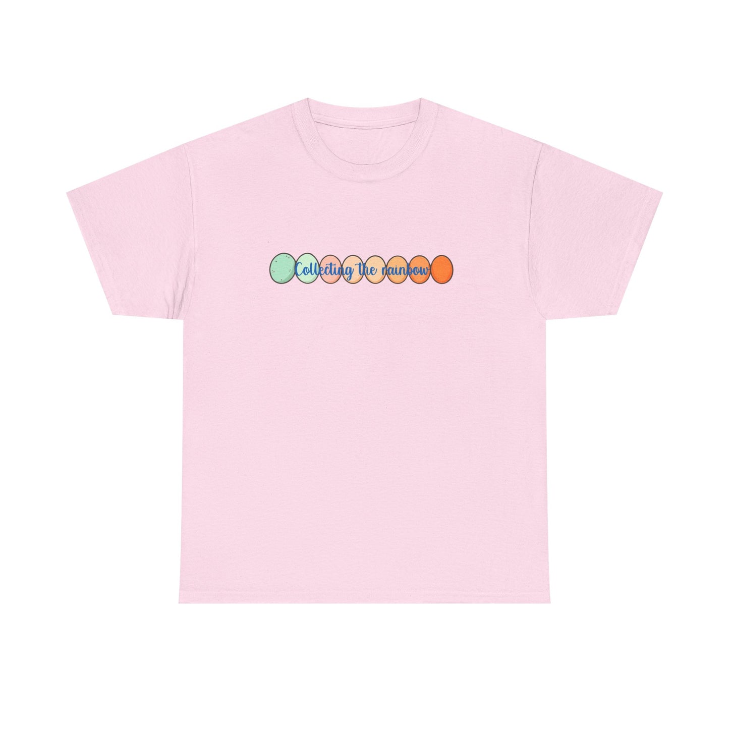 Retro Rainbow Egg Tee
