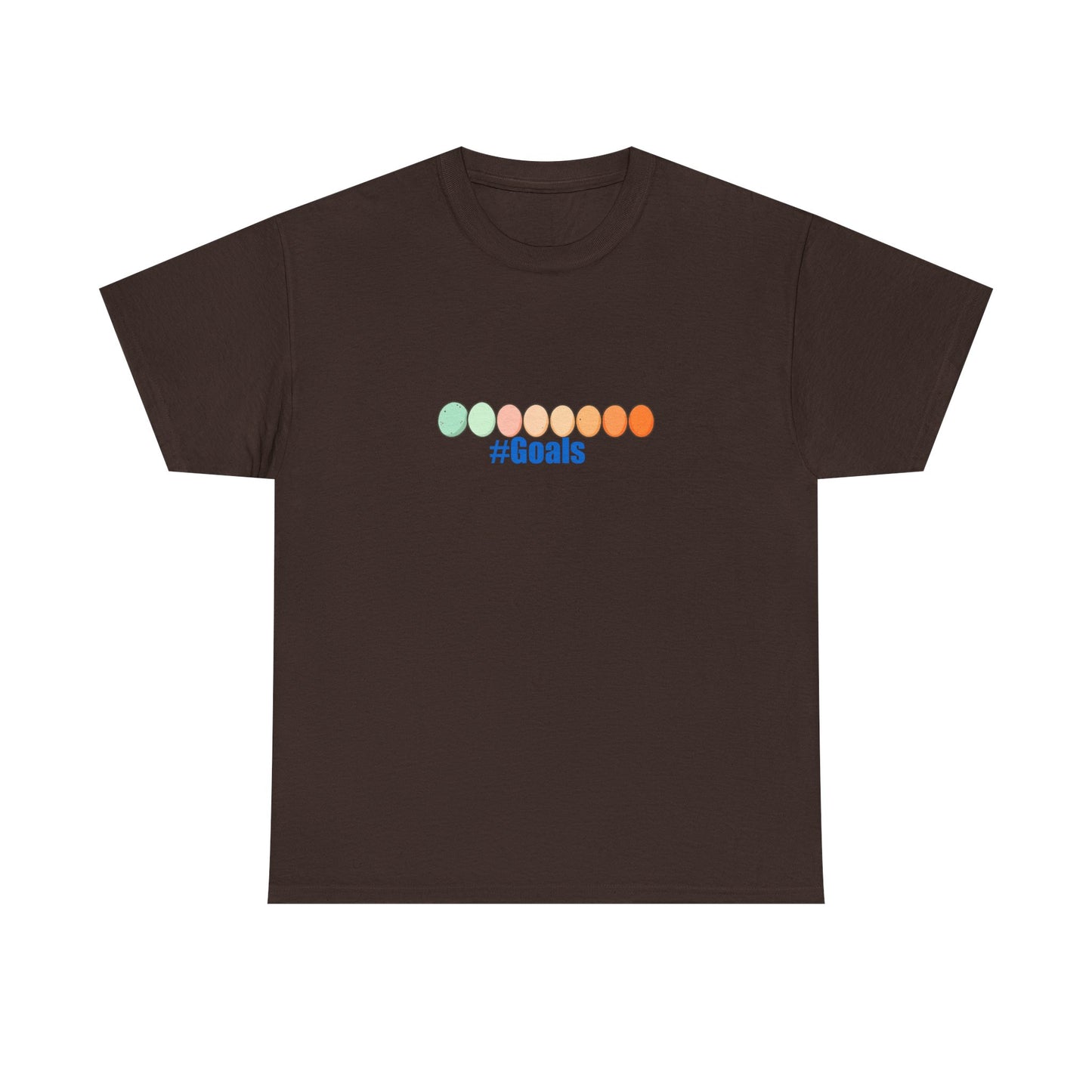 '#Goals' rainbow eggs t-shirt