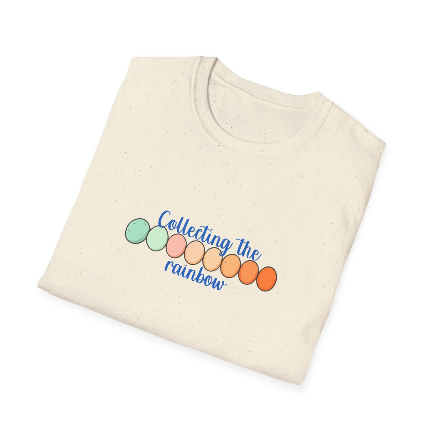 Collecting the Rainbow - colored egg tee