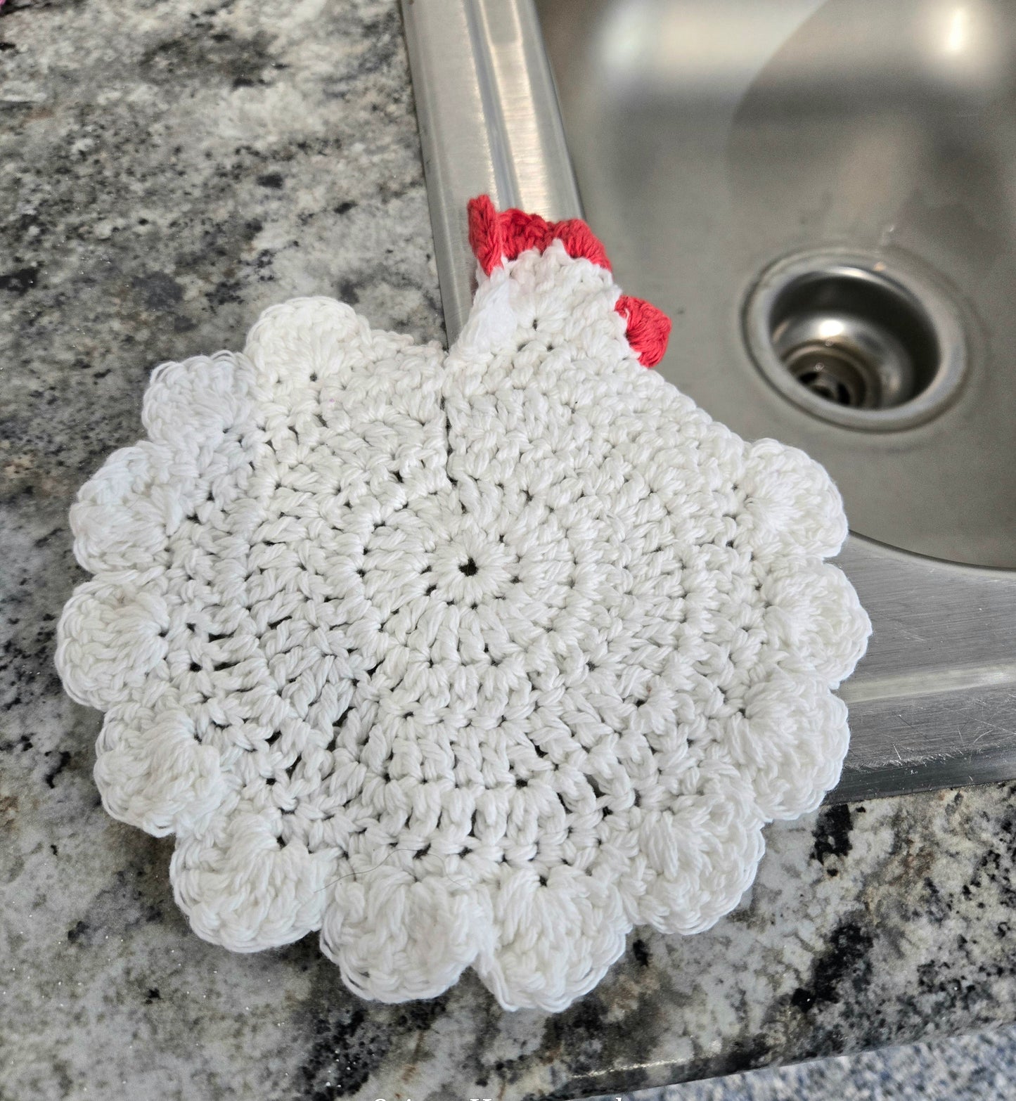 Chicken Dishcloths- set of 2