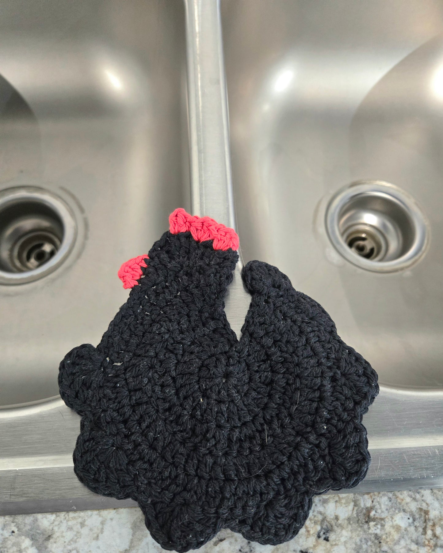 Chicken Dishcloths- set of 2