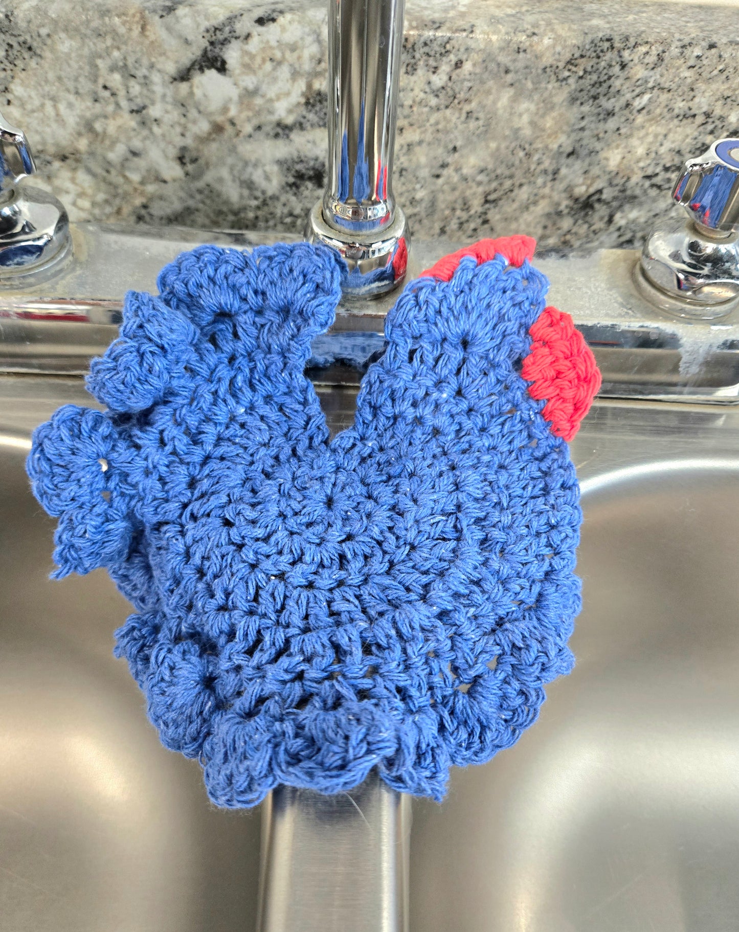 Chicken Dishcloths- set of 2