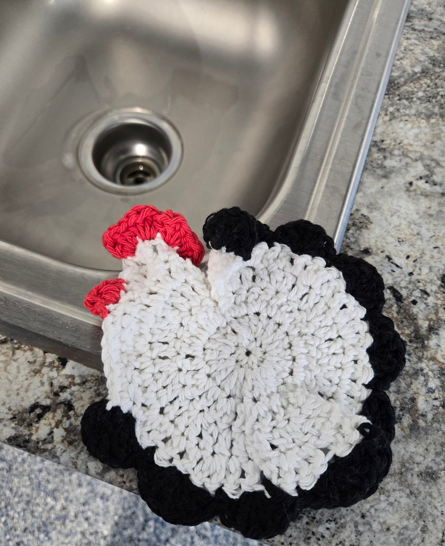 Chicken Dishcloths- set of 2