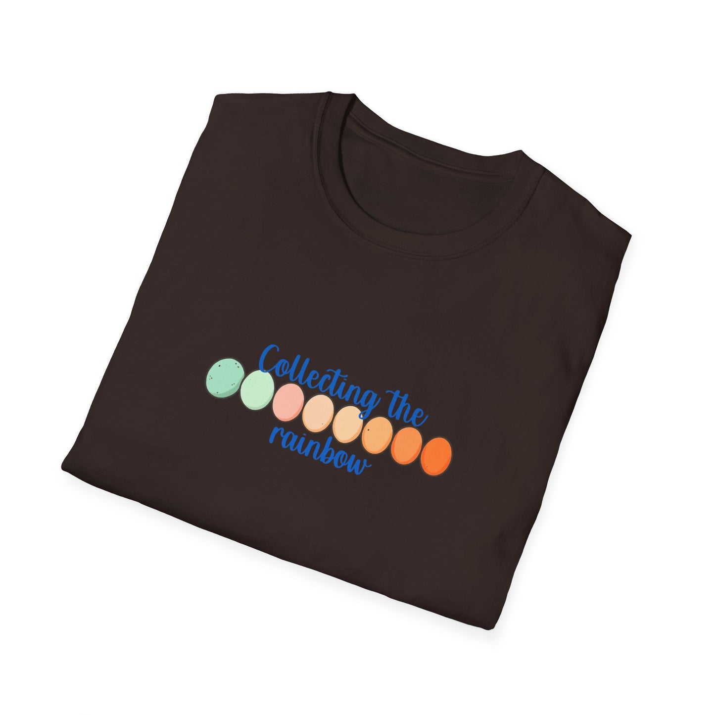 Collecting the Rainbow - colored egg tee