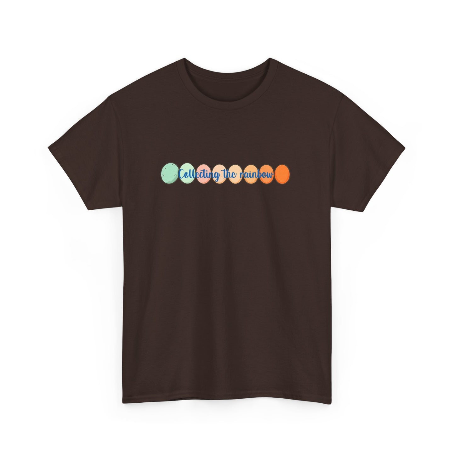 Retro Rainbow Egg Tee
