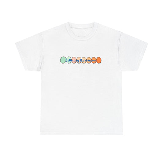 Retro Rainbow Egg Tee