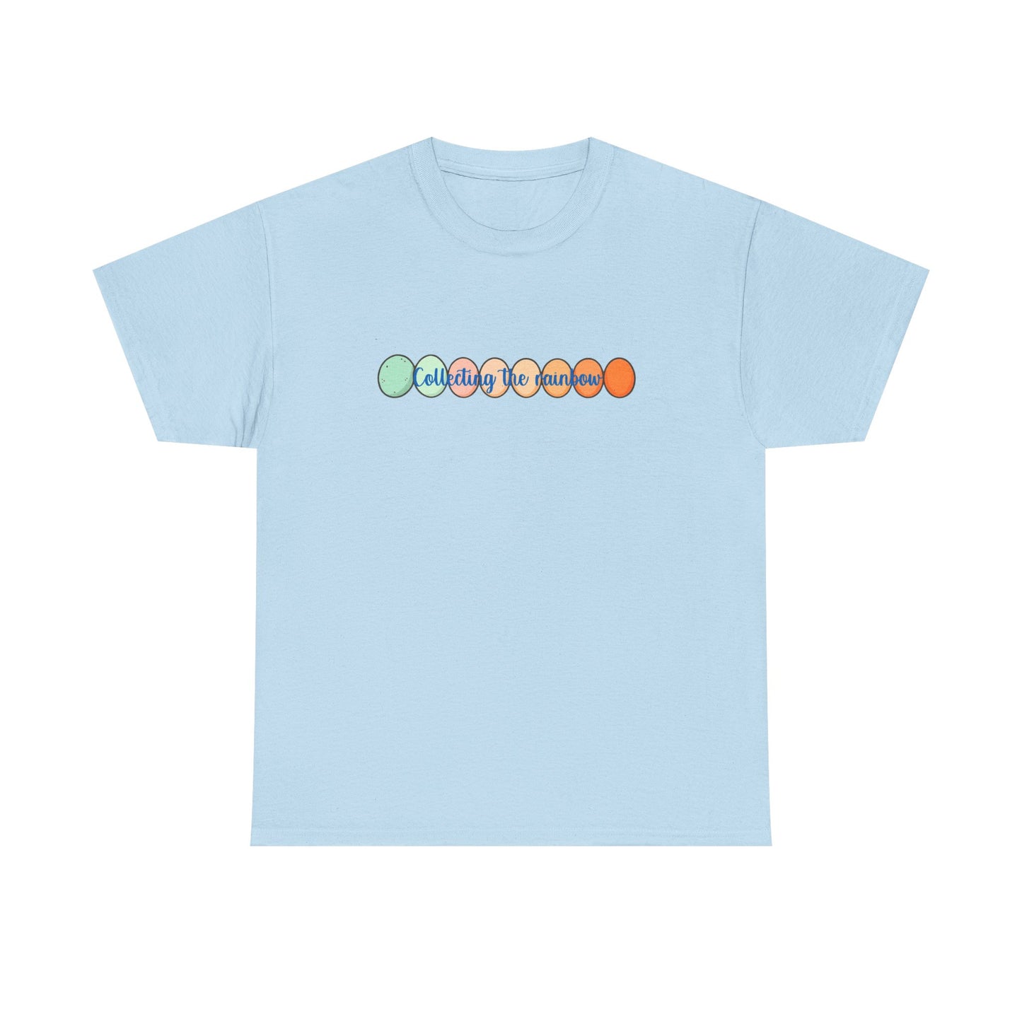 Retro Rainbow Egg Tee