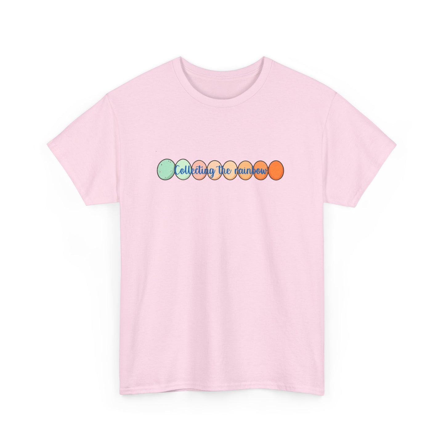 Retro Rainbow Egg Tee