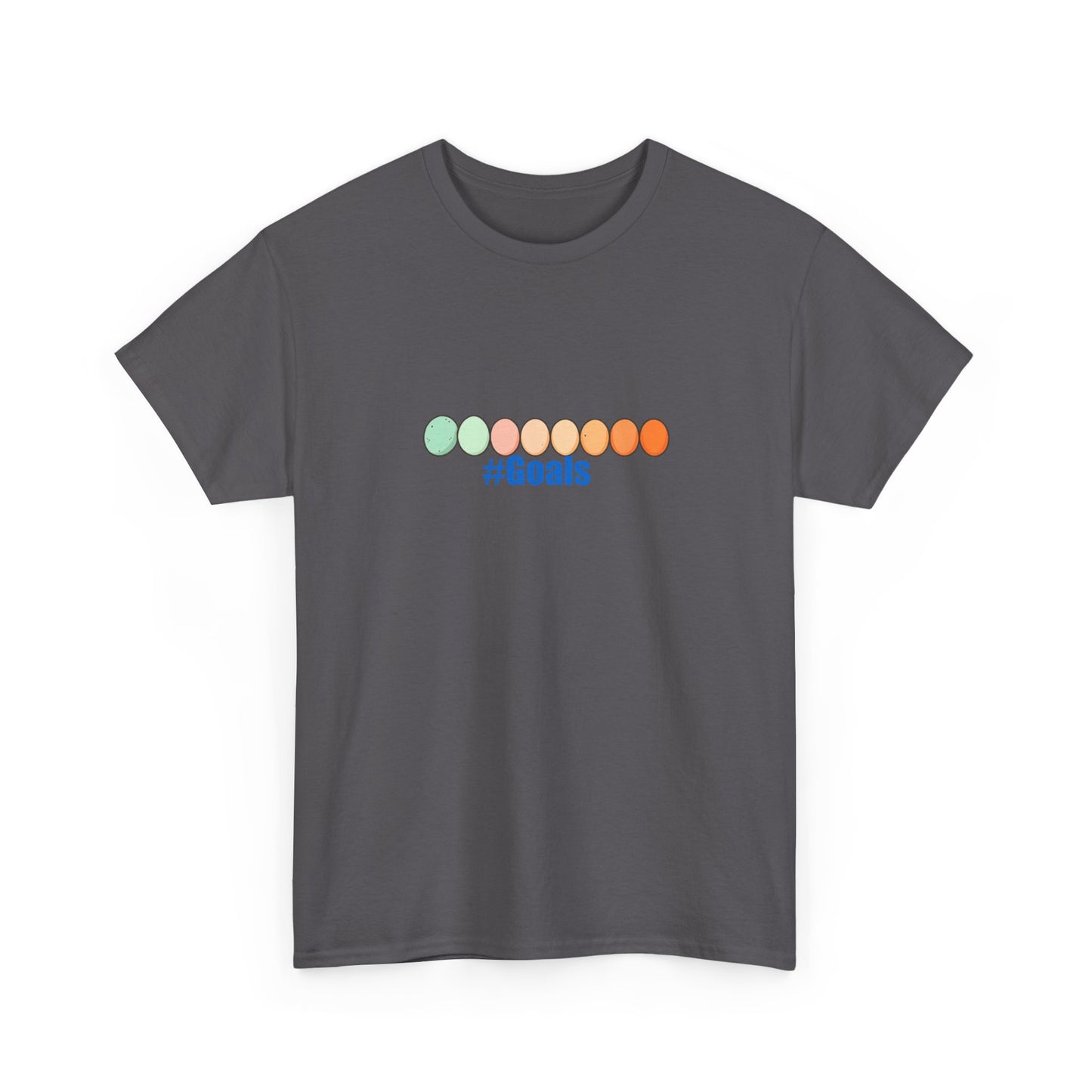'#Goals' rainbow eggs t-shirt