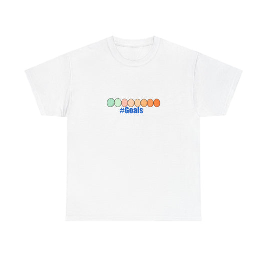 '#Goals' rainbow eggs t-shirt