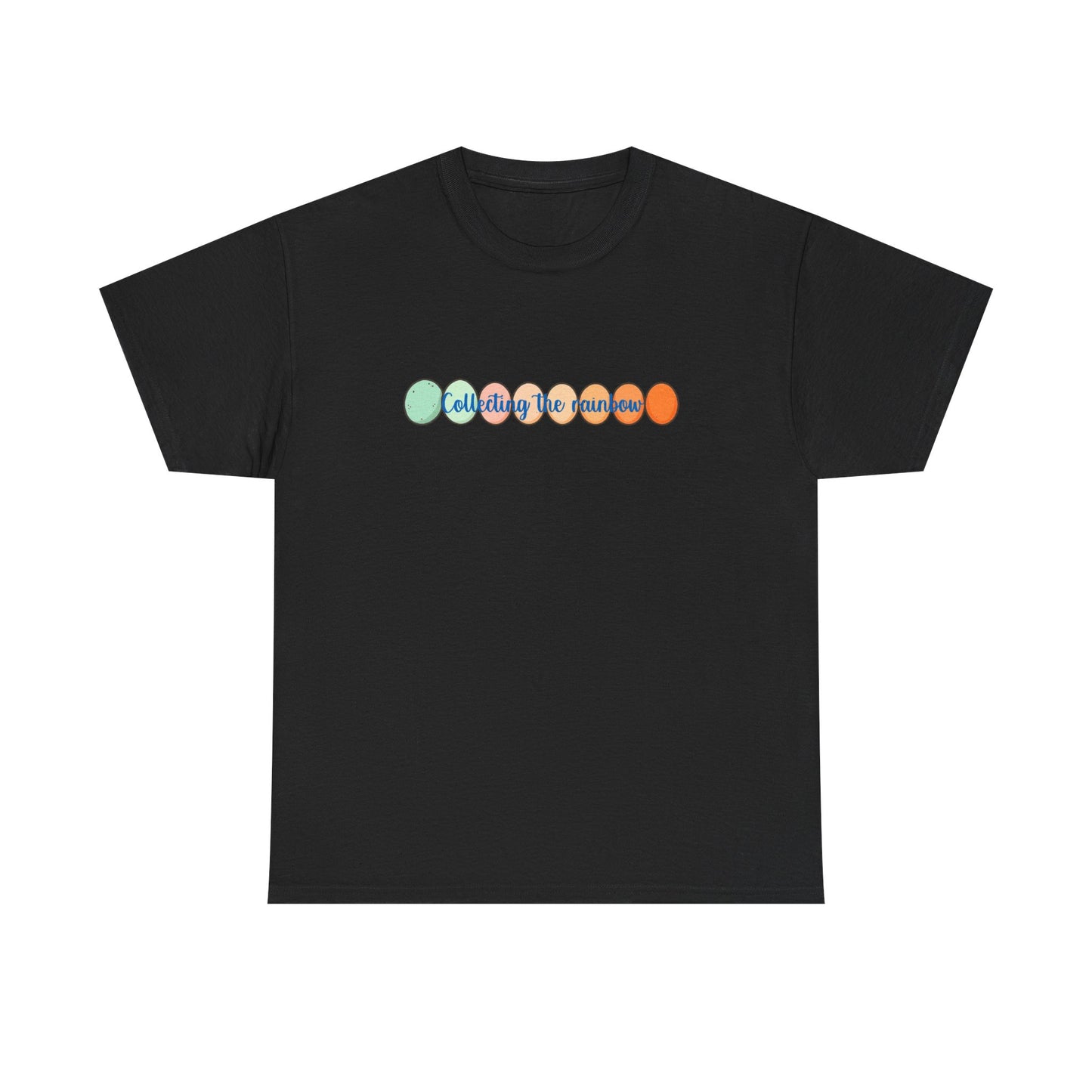 Retro Rainbow Egg Tee
