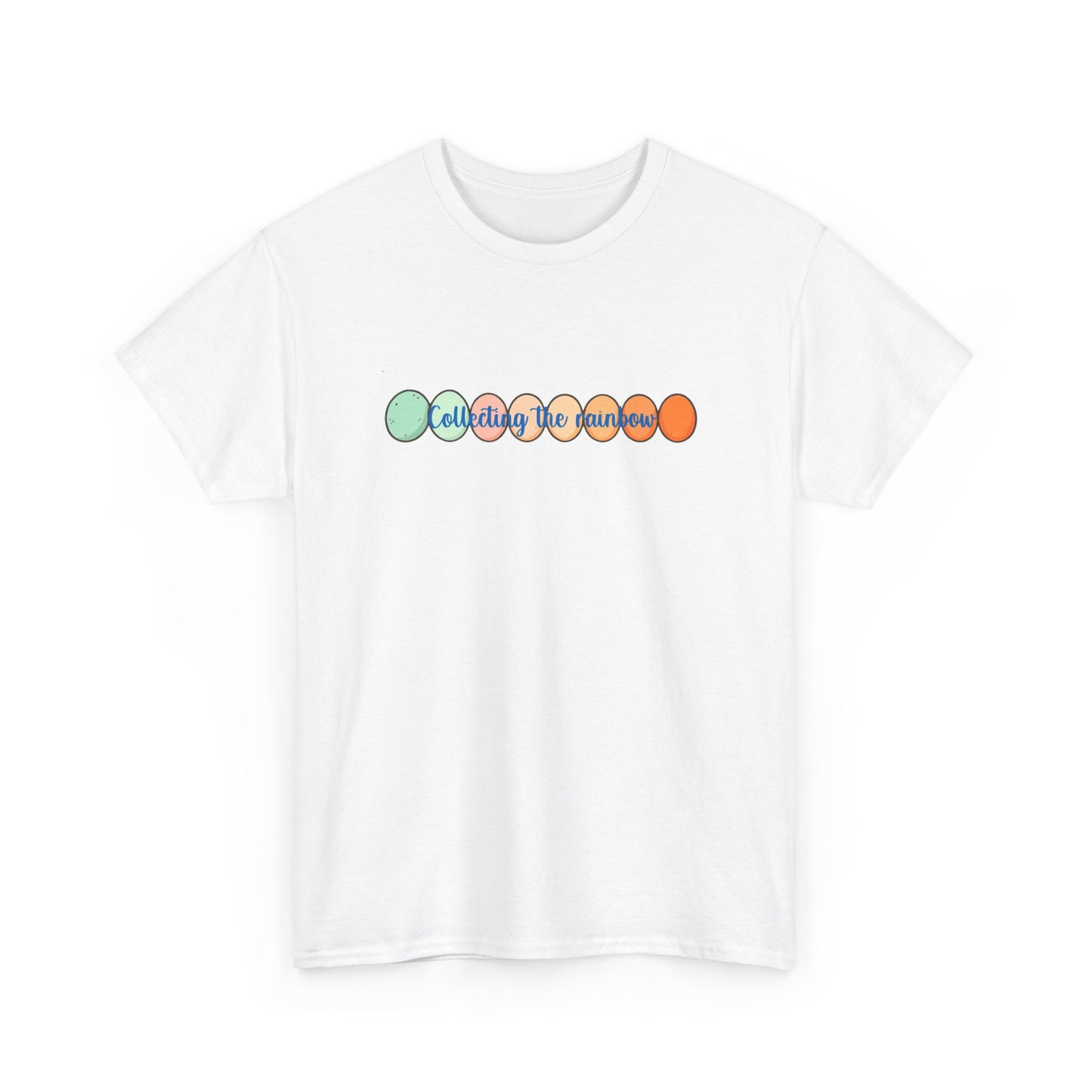 Retro Rainbow Egg Tee