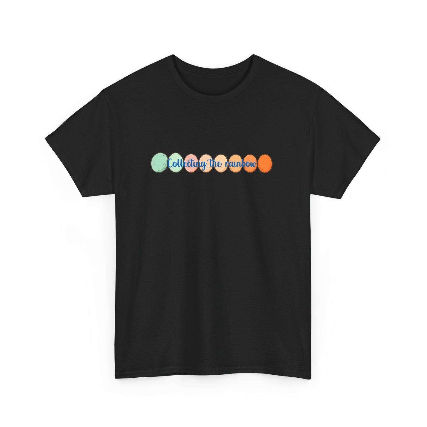 Retro Rainbow Egg Tee